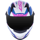 Capacete LS2 FF358 Draze - Branco/Azul/Rosa